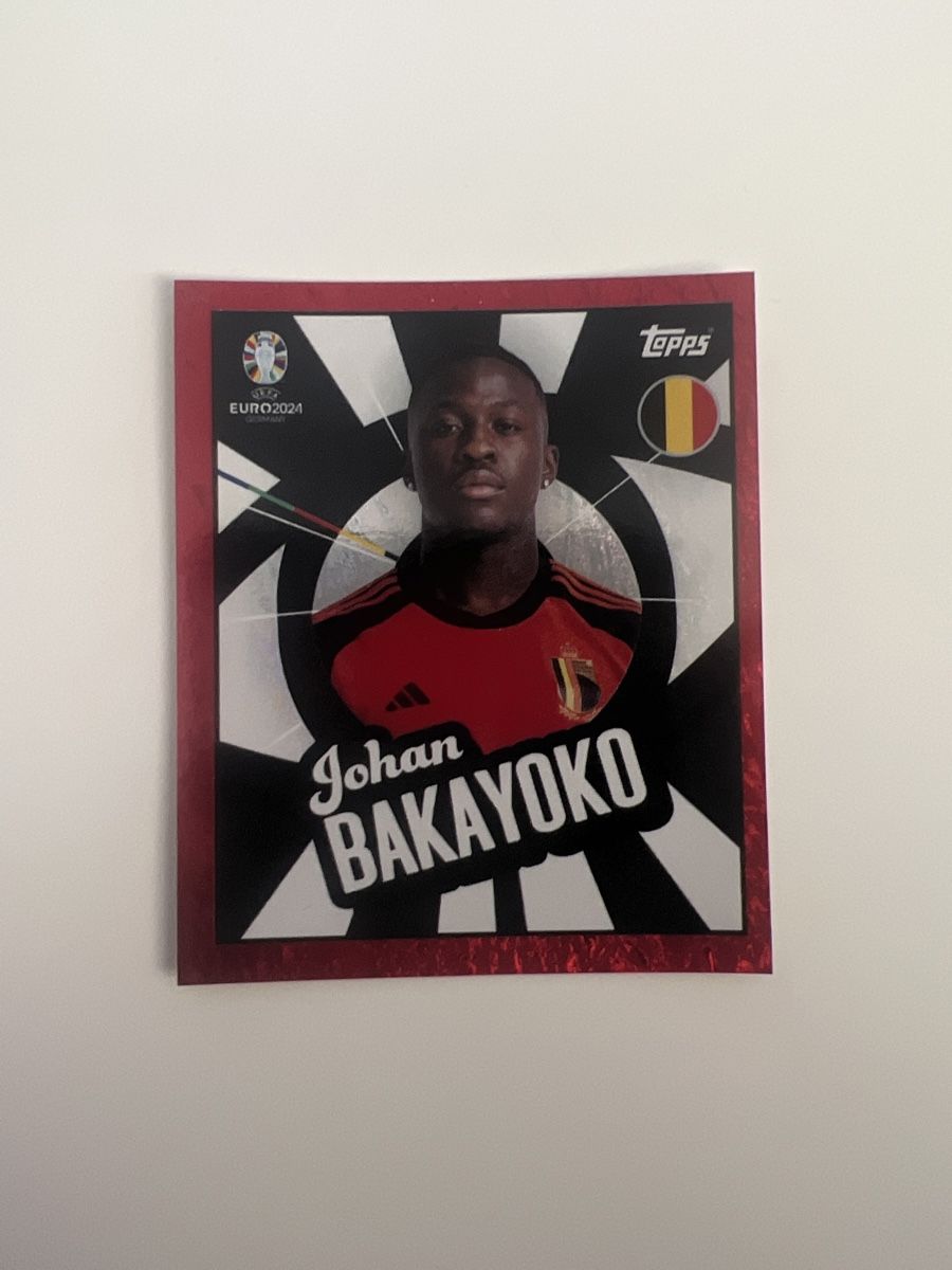 Topps Carte collezionabili: Topps EM 2024 Johan Bakayolo ROT – Nuovo (secondo la descrizione) da Dietikon venduto da Emoruk