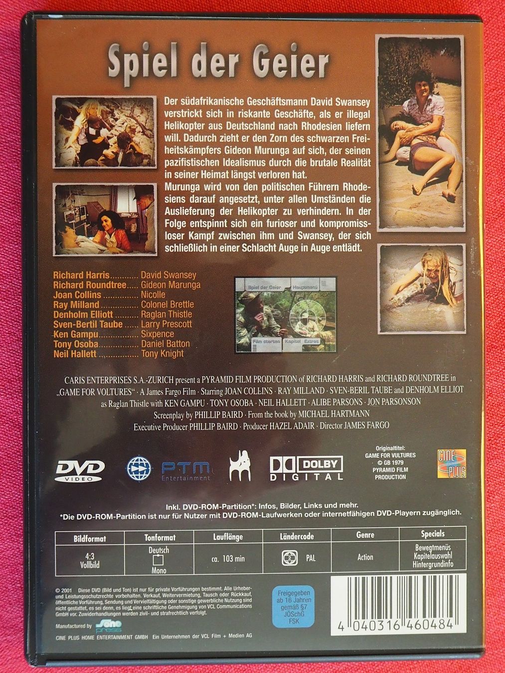 Tutti i DVDs: Spiel der Geier / Richard Harris – Usato da Chur venduto da big_5zx8 1