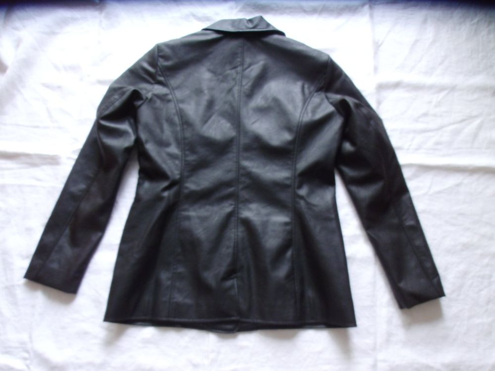 Giacche: Jacke Damen schwarz *NEU* Gr. 40  Lederimitat – Nuovo e nell'imballaggio originale da Walenstadt venduto da Pluisa 4