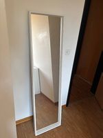 NISSEDAL specchio 40 × 150, bianco