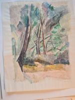 Eugène Kissling Aquarell sign. Dat.1952
