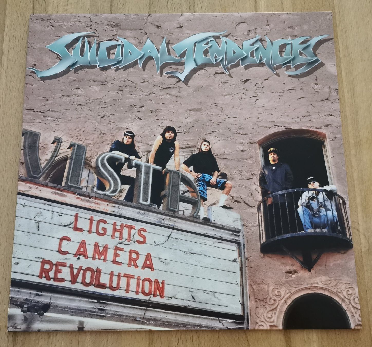 Dischi in vinile: SUICIDAL TENDENCIES: Lights camera revolution LP 1st Press – Usato da Münchwilen TG venduto da Swb