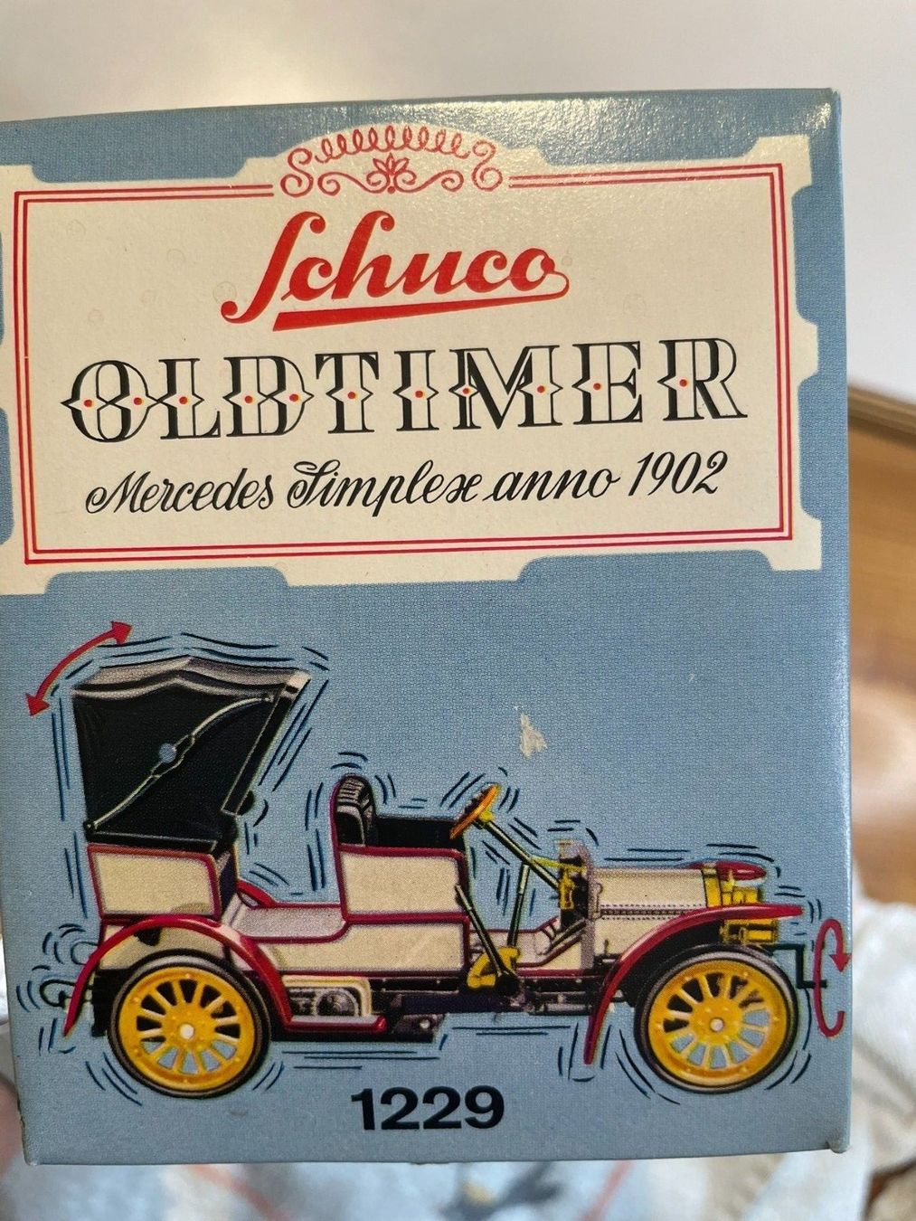 Schuco Modellini d'auto: Schuco Oldtimer Mercedes Simplex anno 1902 #1229 – Nuovo e nell'imballaggio originale da Bättwil venduto da Samuel_Wyss 4