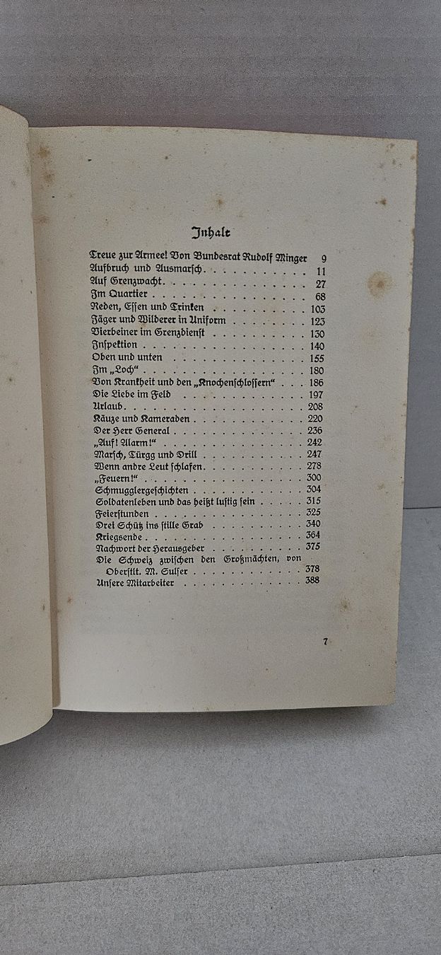 Libri: Die Grenzbesetzung 1914–1918 – Usato da Wangen SZ venduto da Auction-Sea 4