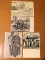 4x Postkarten Van Gogh