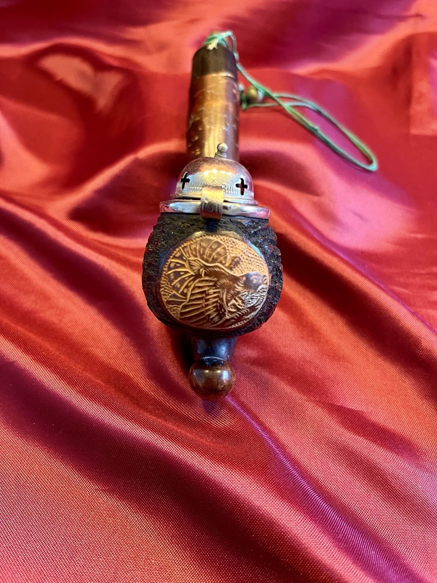 Pipe & Accessori: Antike Deckelpfeife mit Vogel-Motiv – Usato da Zürich venduto da Juancarlos1 2