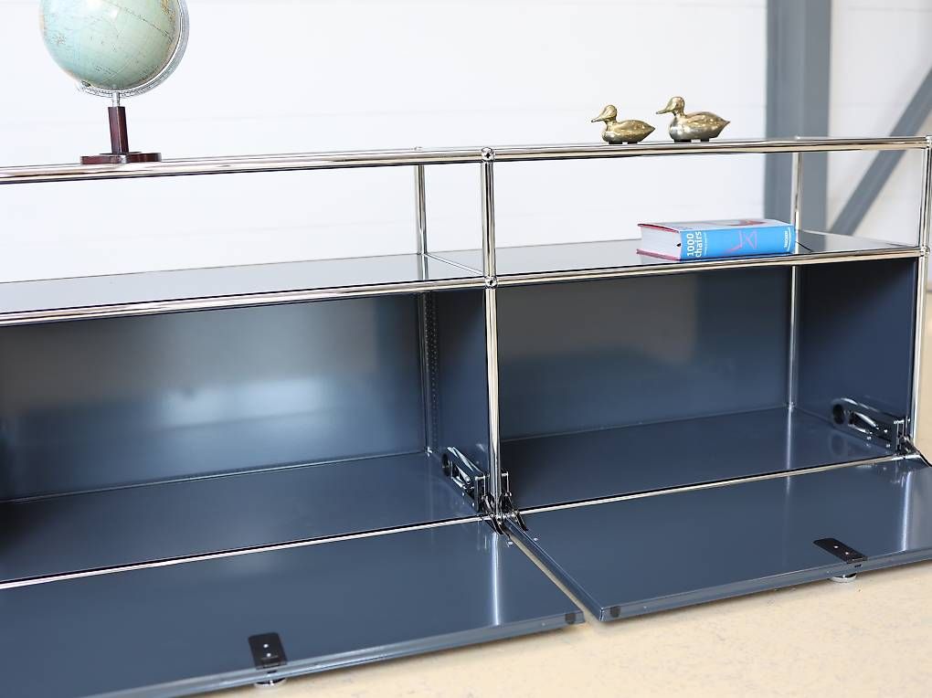 USM Kommoden: USM Haller Lowboard in Anthrazitgrau 2x2 – Gebraucht aus Meinisberg von atelier_TILIJA 5