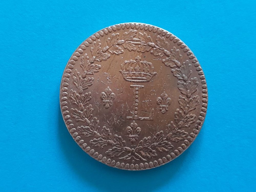 Tutti le monete: 1 décime 1815 BB, France, 17g – Usato da Aarau venduto da Reto_BA_01 1
