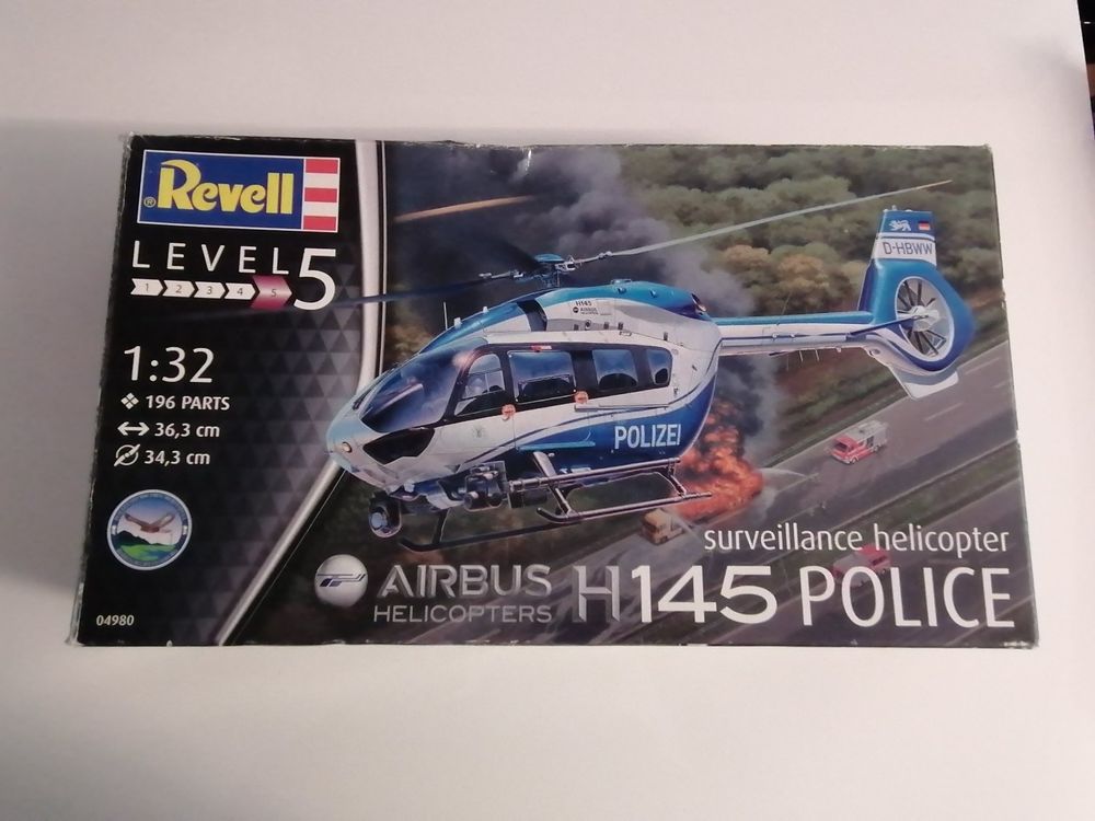 148激レア レベル revell ヘリコプター 1/32 エアバス H145 ポリス 