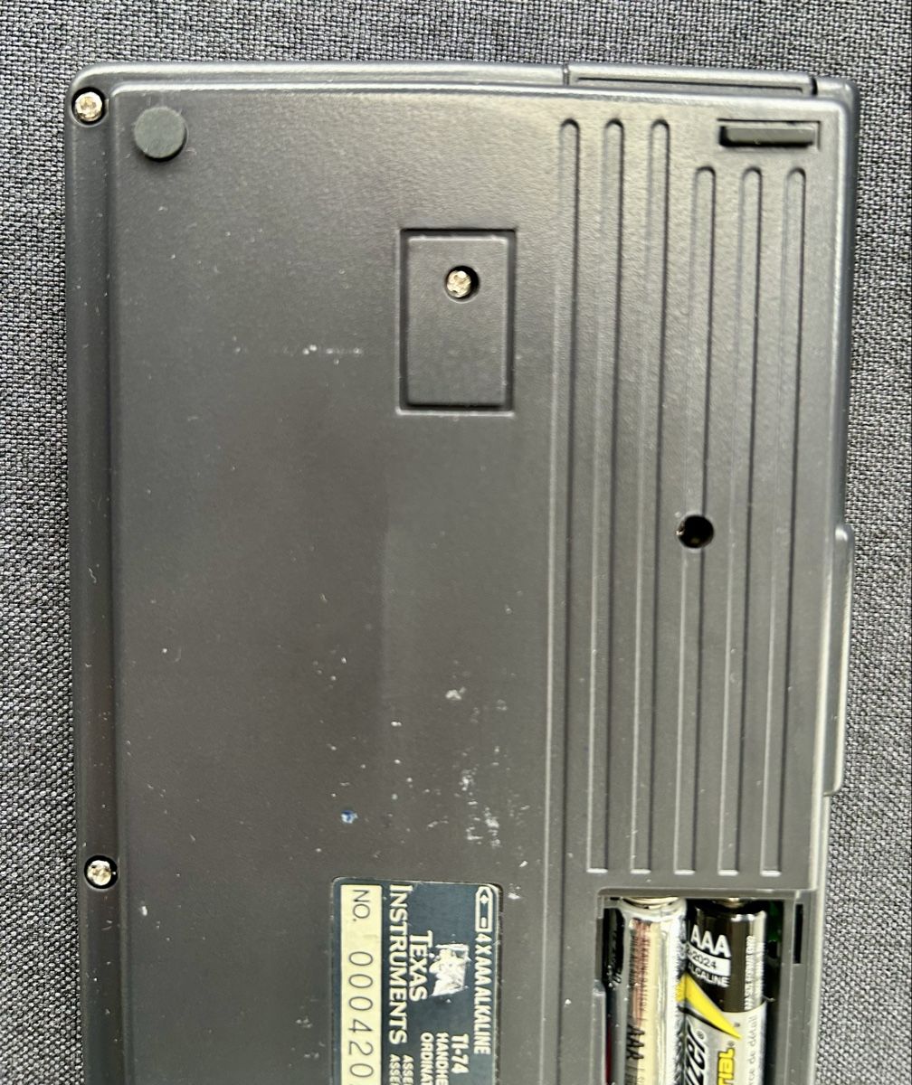 Texas Instruments Calcolatrici tascabili: Texas Instruments TI 74 Basicalc – Usato da Frauenfeld venduto da Colonia64 4