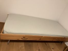 Flexa auszugbett 90x190 mit klappbeinen