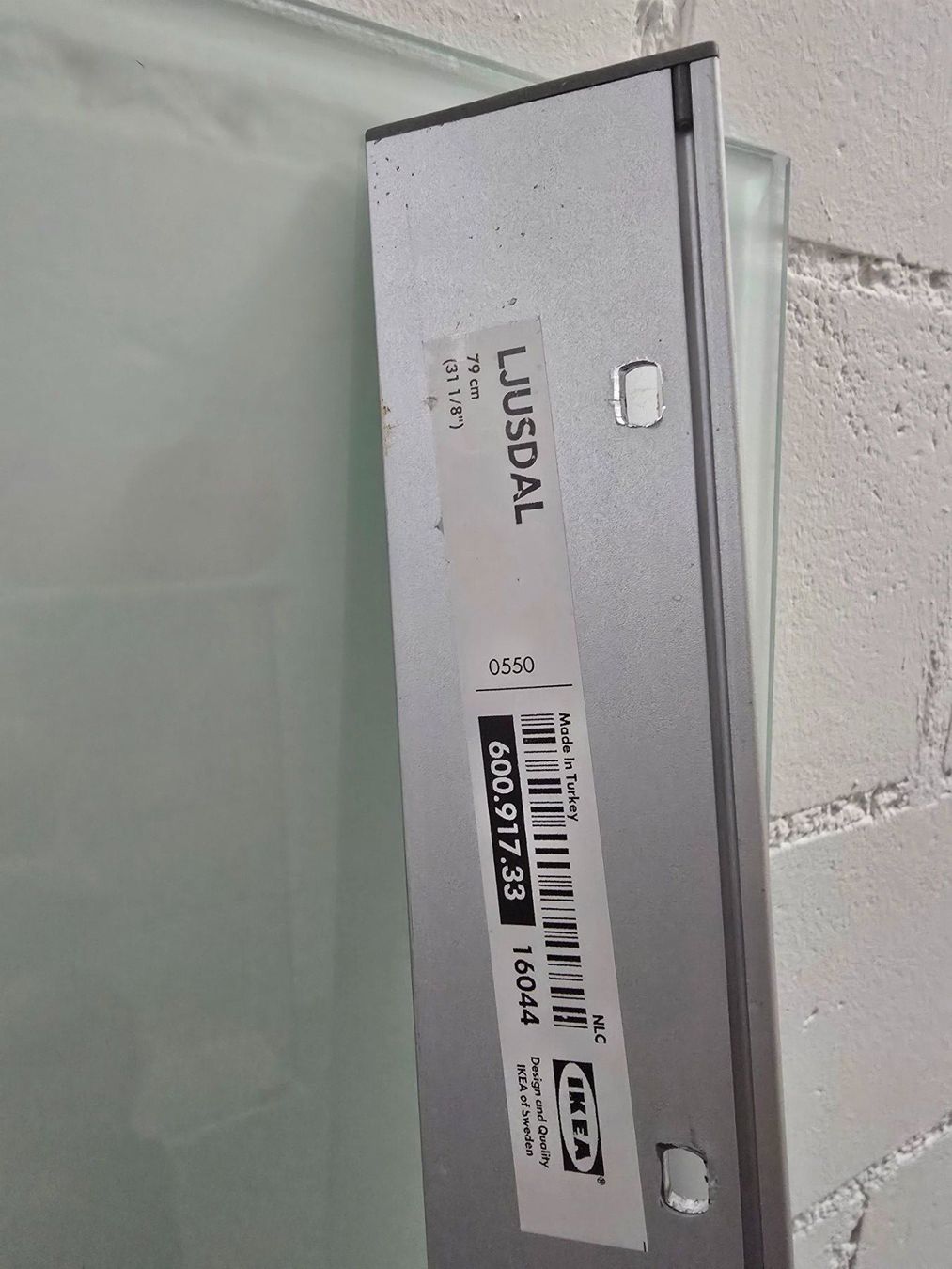 Ikea Regale: IKEA Glastablare mit Halter "Ljusdal" – Gebraucht aus Dättwil AG von wnuss78 1