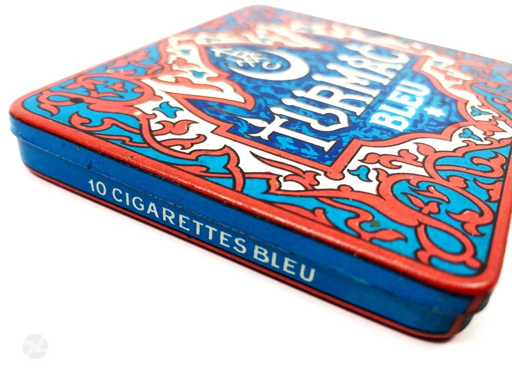Affiche tabac TURMAC Bleu déco vintage - Poster cuisine main image 0