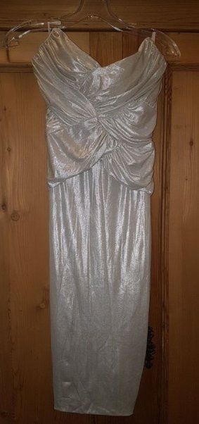 Vestiti: Abendkleid 36 beige-golden schimmernd – Nuovo (secondo la descrizione) da Grossaffoltern venduto da Sanchi 2