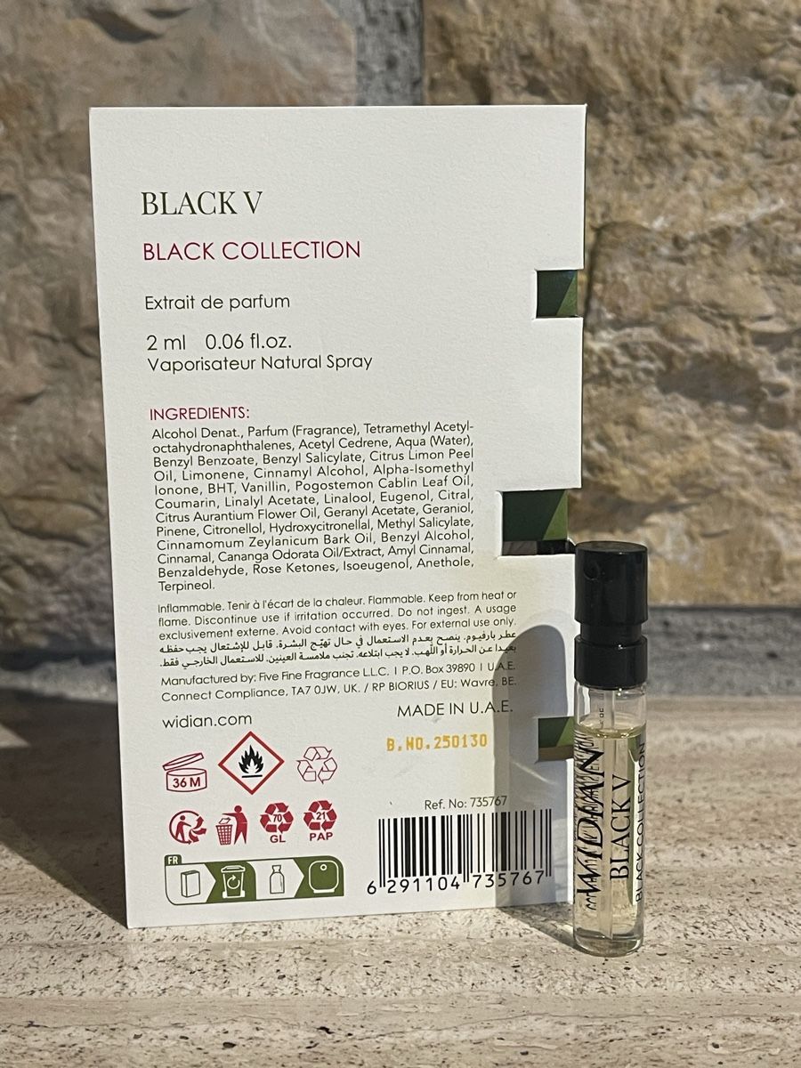 Widian Parfum & Eau de Toilette: Widian - Black V, 2ml – Neu (gemäss Beschreibung) aus Oberdorf BL von Fiomina1 1