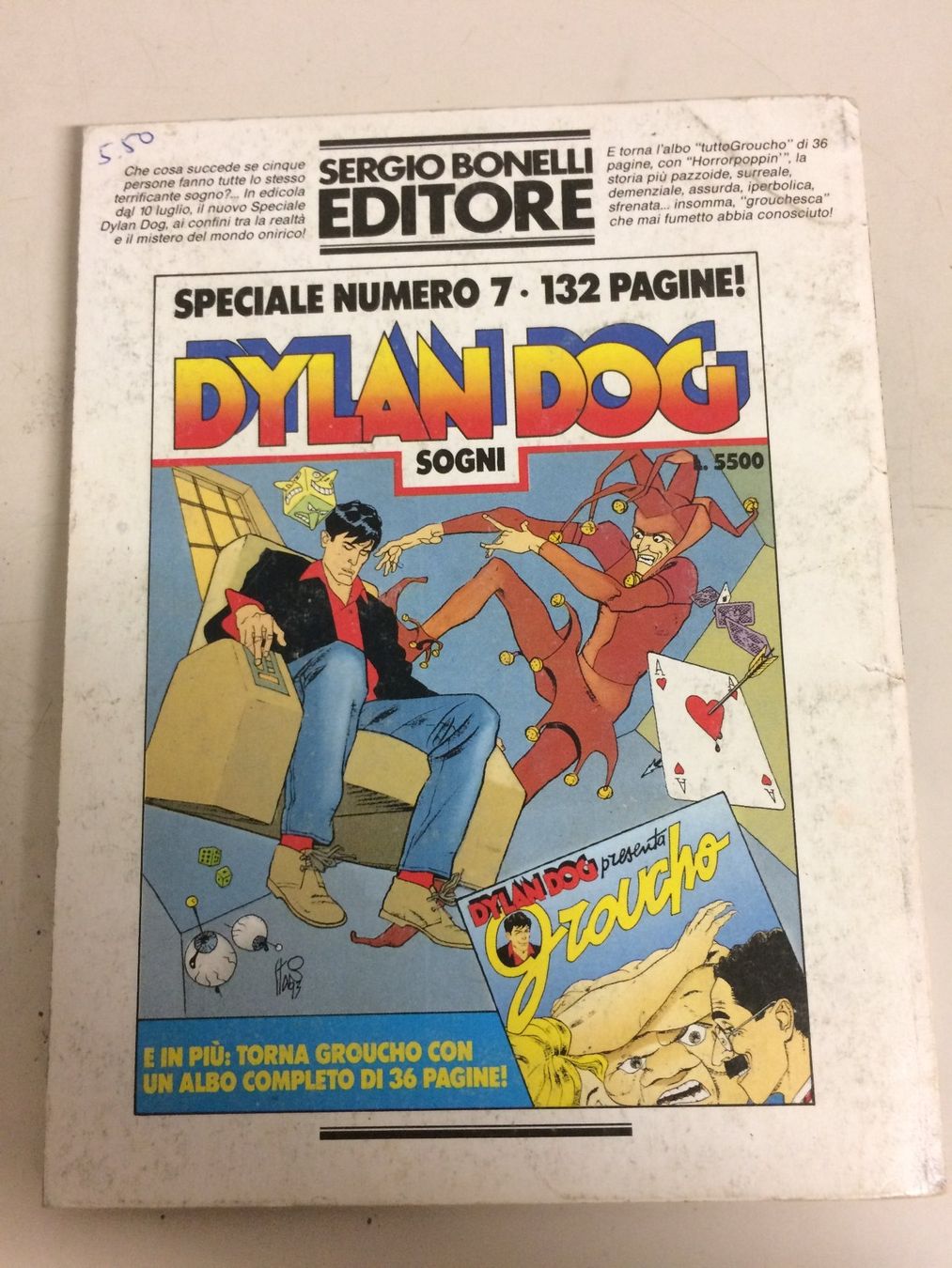 Fumetti: DYLAN DOG # 83 DOKTOR TERROR  Sergio Bonelli 1993 – Usato da Vezia venduto da Aquarius_Age 1