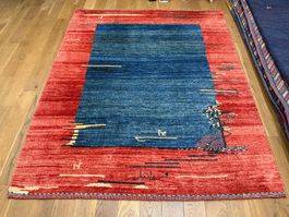 195 x 160 schöner Gabbeh - handgeknüpft *GRATIS Versand*