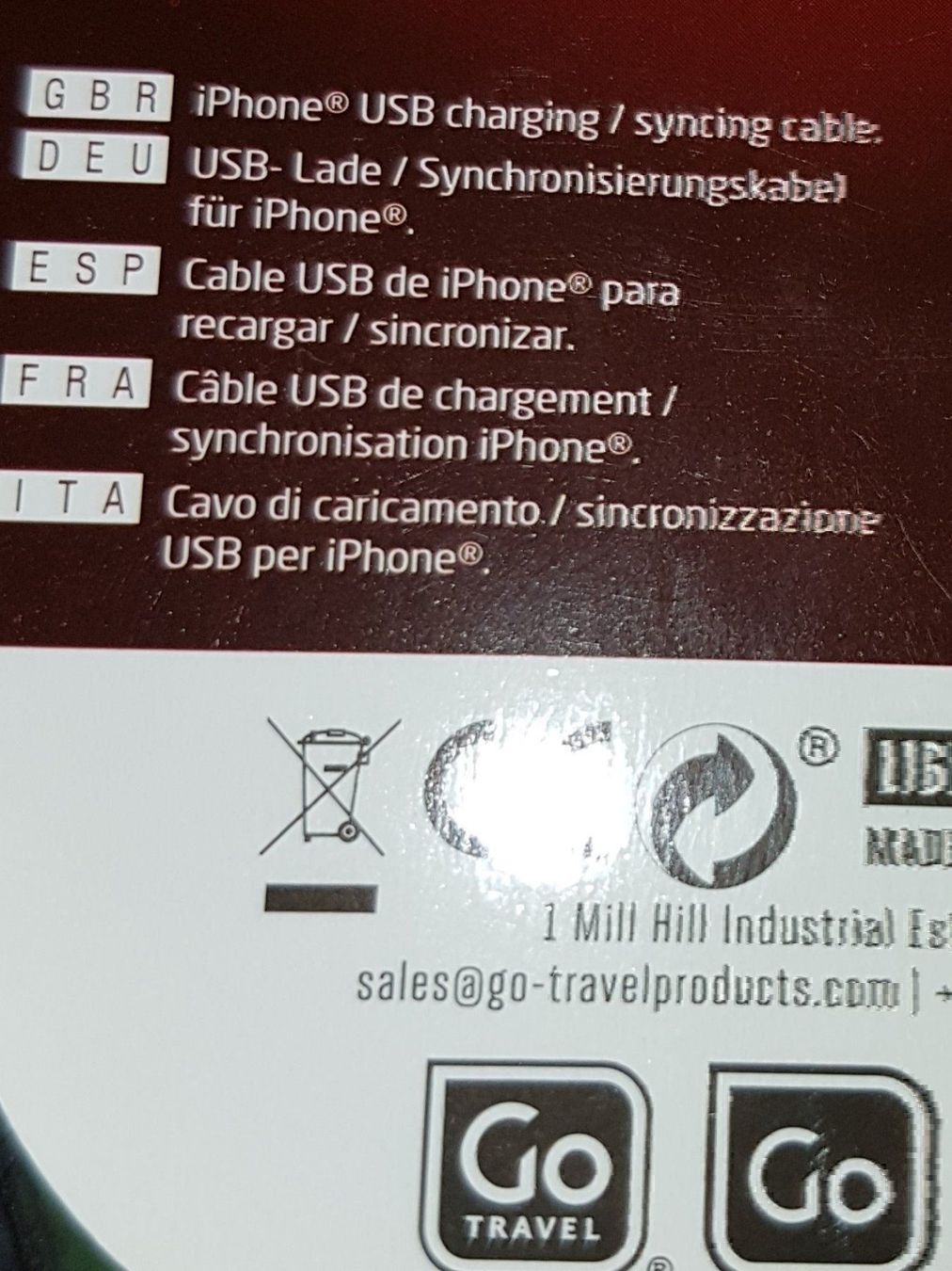 Apple Cavi: USB Charge & Sync Lightning Cable – Nuovo e nell'imballaggio originale da Zürich venduto da Avd 7