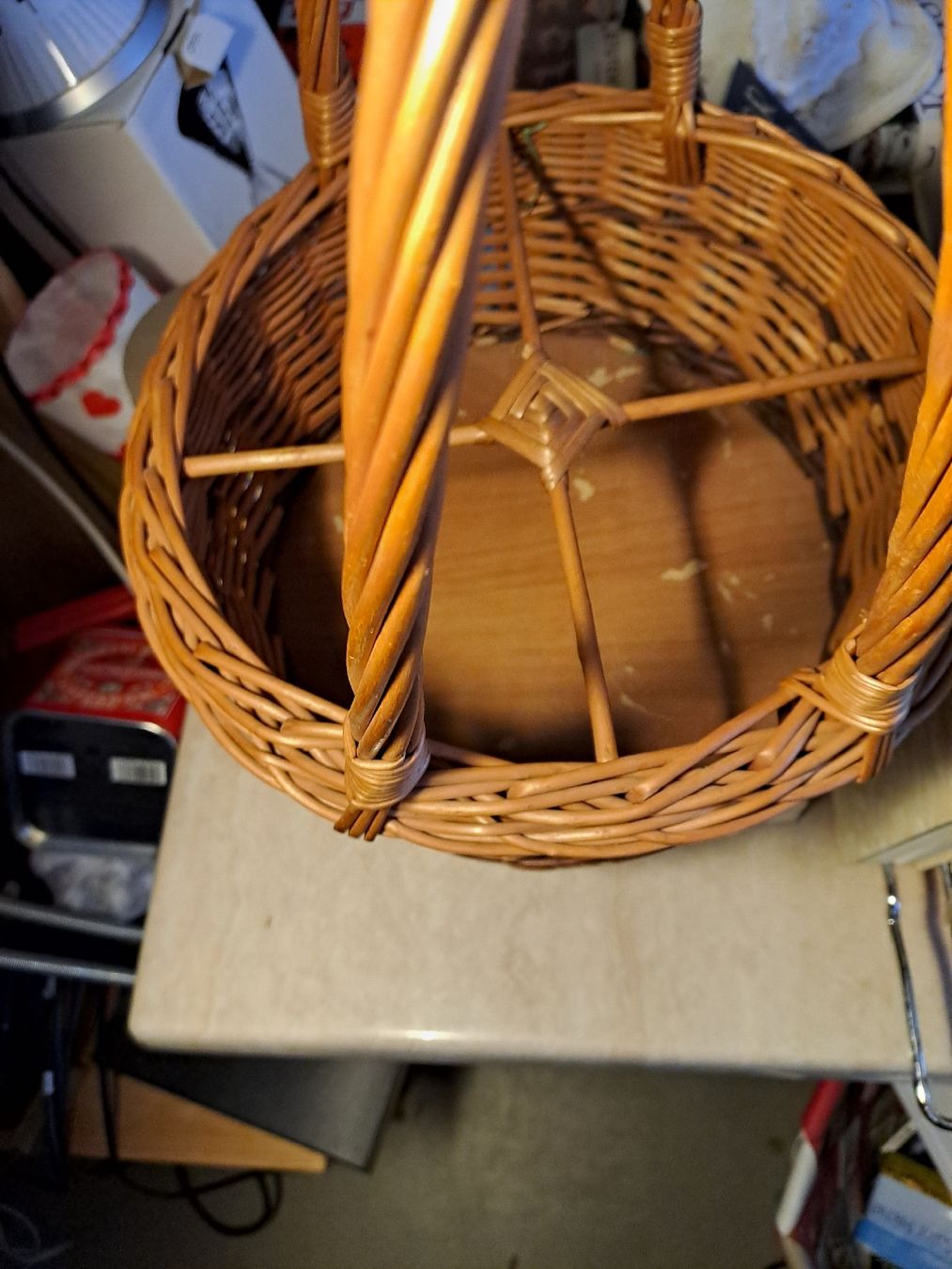 Altro per la casa: Wunderschöner Picknickkorb aus Peddigrohr – Usato da Zürich venduto da Schoebi19 2