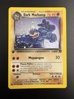Dark Machamp Team Rocket Holo 1a edition 🇮🇹