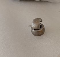 OHRRINGE HALB CREOLEN SILBER 925