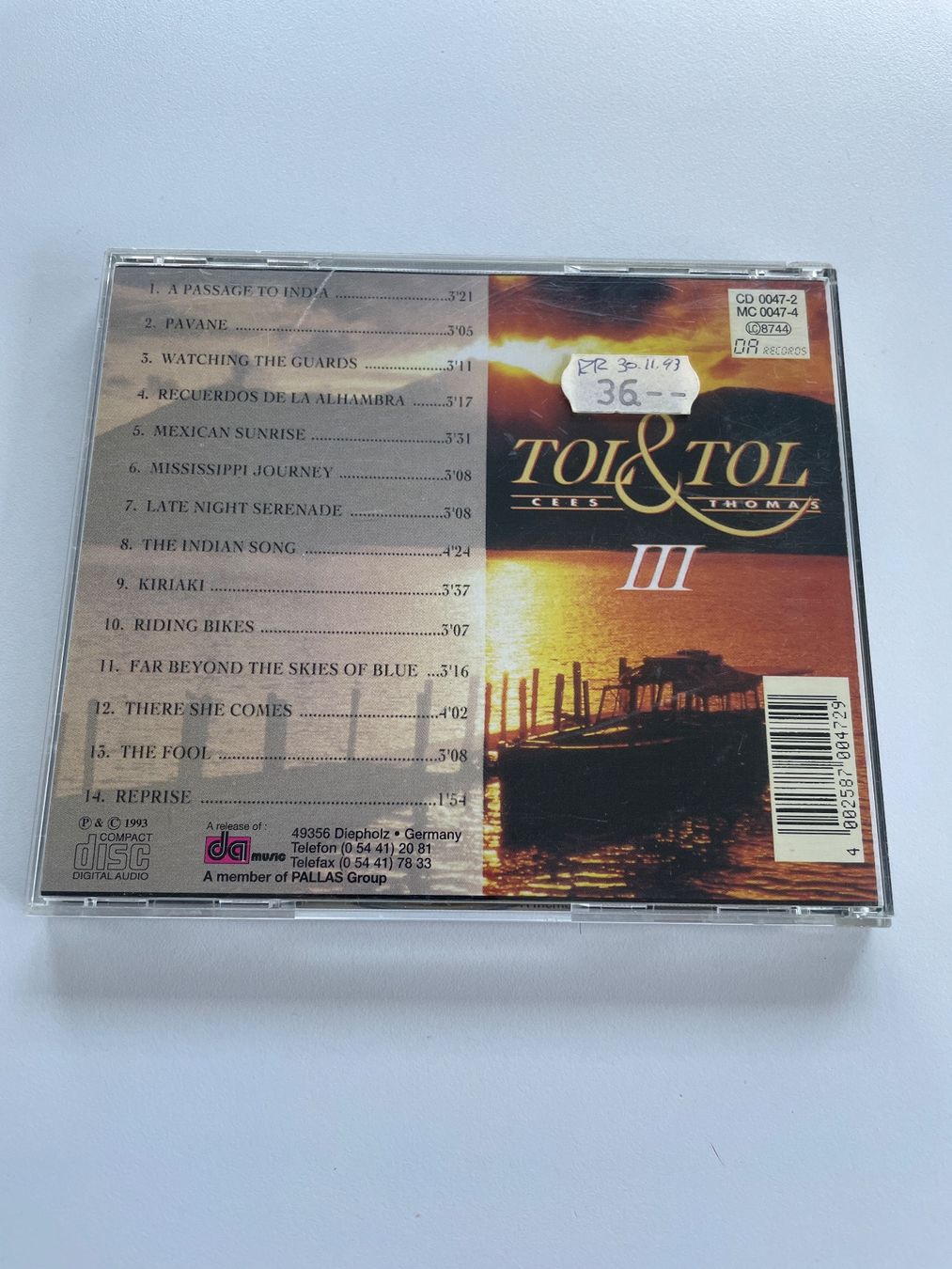 CD: Toi & Tol – Usato da Sargans venduto da Didis 1