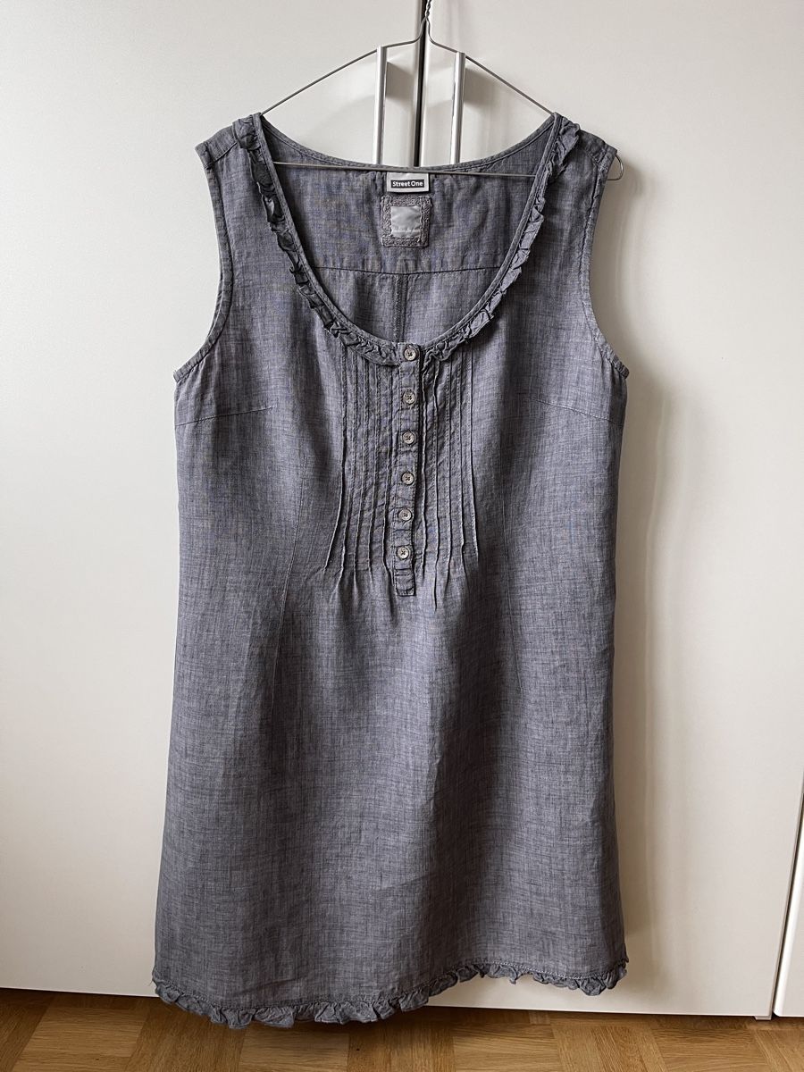 Vestiti: Street One Kleid, Gr. 40, Graublau! – Usato da Zürich venduto da Kleanthy