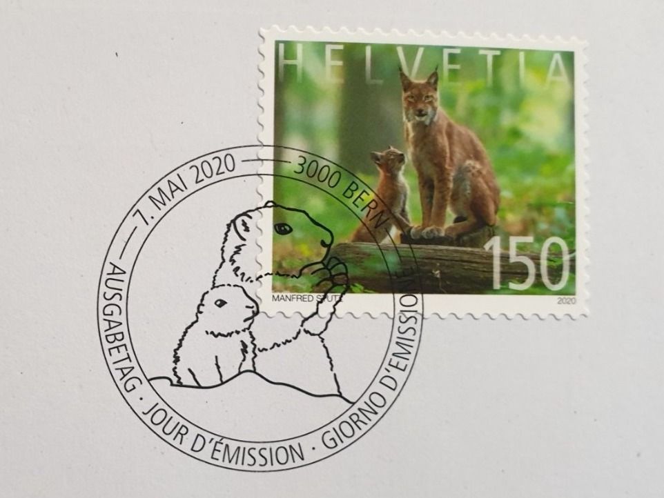 Alle Briefmarken: (863) «Tierfamilien» – Gebraucht aus Schwarzhäusern von Inot3 1