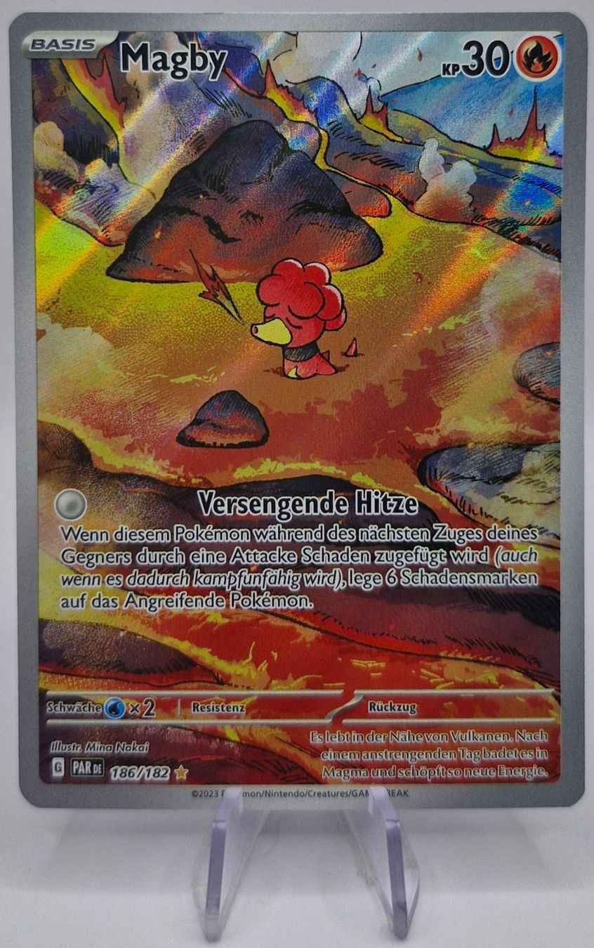 Pokémon Carte collezionabili: Magby / Paradoxrift / PAR 186 – Nuovo (secondo la descrizione) da Arni AG venduto da PokemonCardsStore
