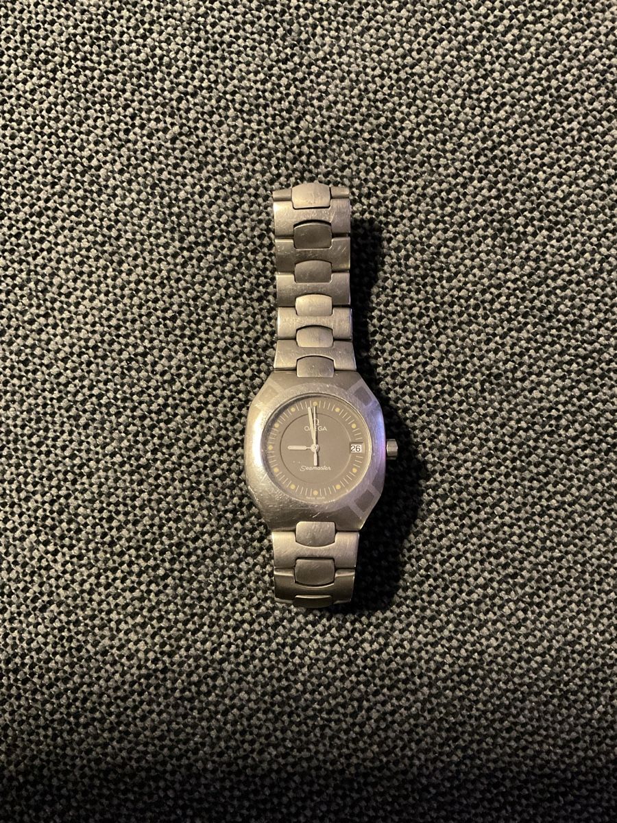 Omega Uhren: Omega Seamaster Damenuhr, Edelstahl – Gebraucht aus Pratteln von andrea9669