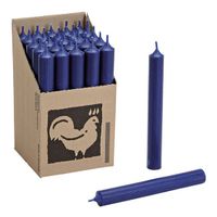 Stabkerze durchgefärbt Ø 2x18 cm Dunkelblau  (pro Stk.)