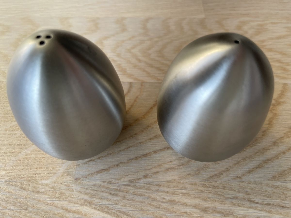 Elettrodomestici da cucina: Salt & pepper set (stainless steel) – Usato da Zürich venduto da AnaMK 4