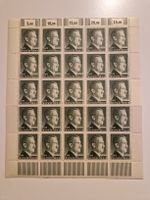 Deutsches Reich Briefmarken Adolf Hitler Bogen postfrisch