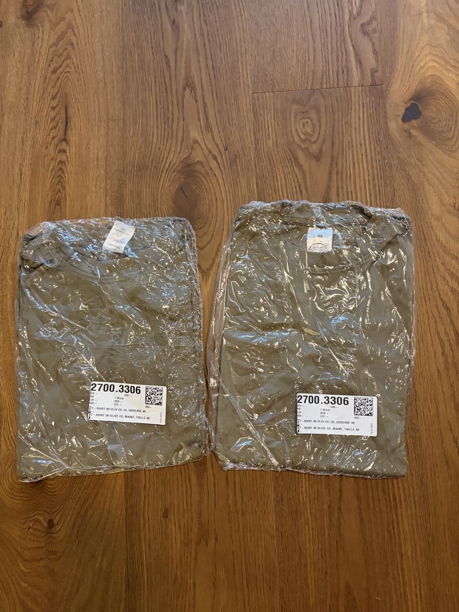 Armée suisse T-shirts: Armee Shirt olive ungeöffnet Grösse 48 – Neuf avec emballage d'origine à Thalwil par Counterdude 2