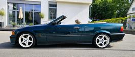 BMW E36 Cabrio 318i | Boston-Grün | tiefergelegt & M-Tech