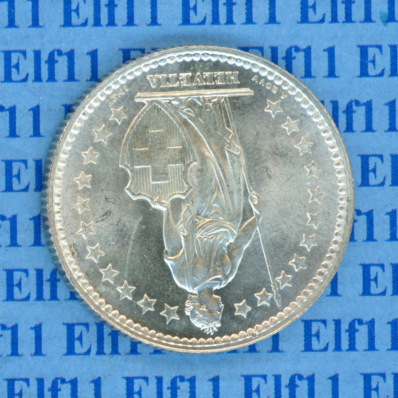 Tutti le monete: CHF___2.00 1943 -stgl 2 Franken – Usato da Widnau venduto da Elf11 1