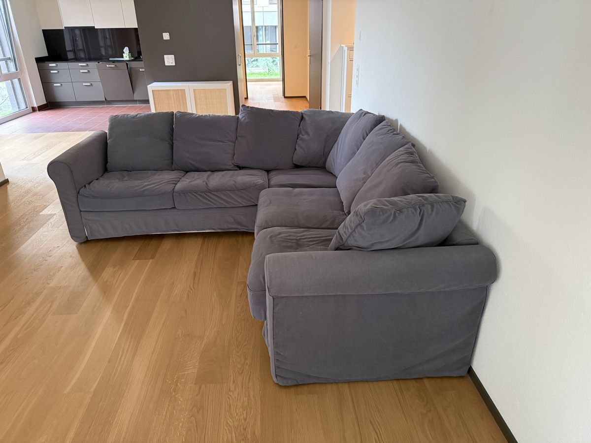 Ikea Sofas: Ecksofa IKEA in grau – D'occasion à Zürich par dav_cjf9 2