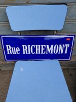 Plaque de rue genevoise