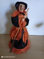 Halloween Hexe Dekofigur mit Licht und Sound 2stk