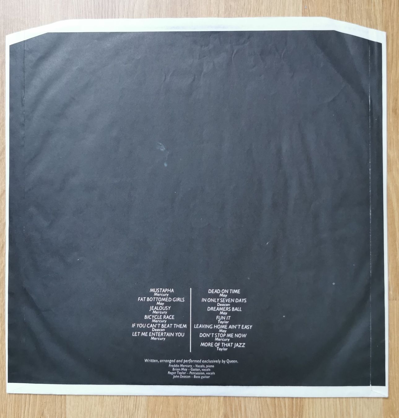 Dischi in vinile: QUEEN - JAZZ   Vinyl LP 1978 – Usato da Birsfelden venduto da dsc_f8gx 4
