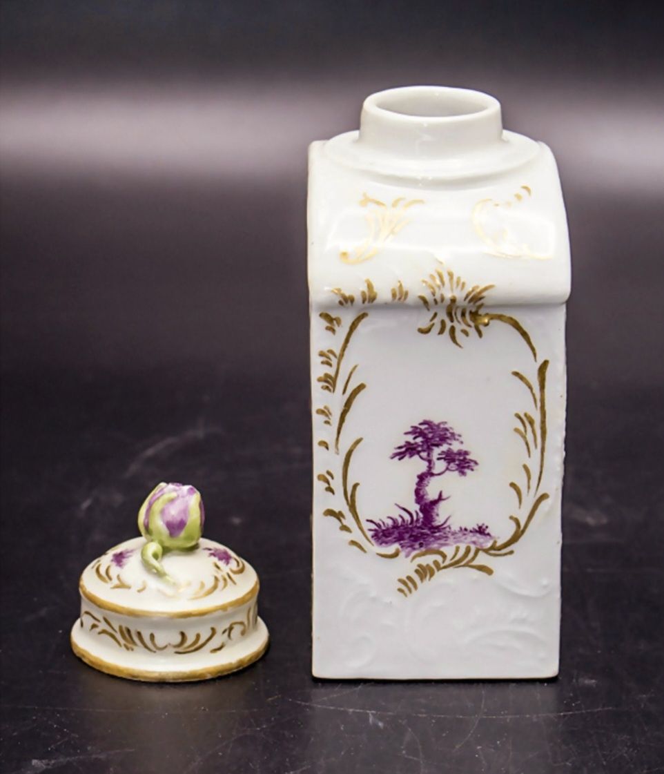 Zuckerdosen: Meissen Teedose Purpur 1750 – Gebraucht aus Opfikon von koiliebhaber 3