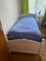 Einzelbett 90 x 200 cm aus Massivholz ! Shabby Chic Stil !