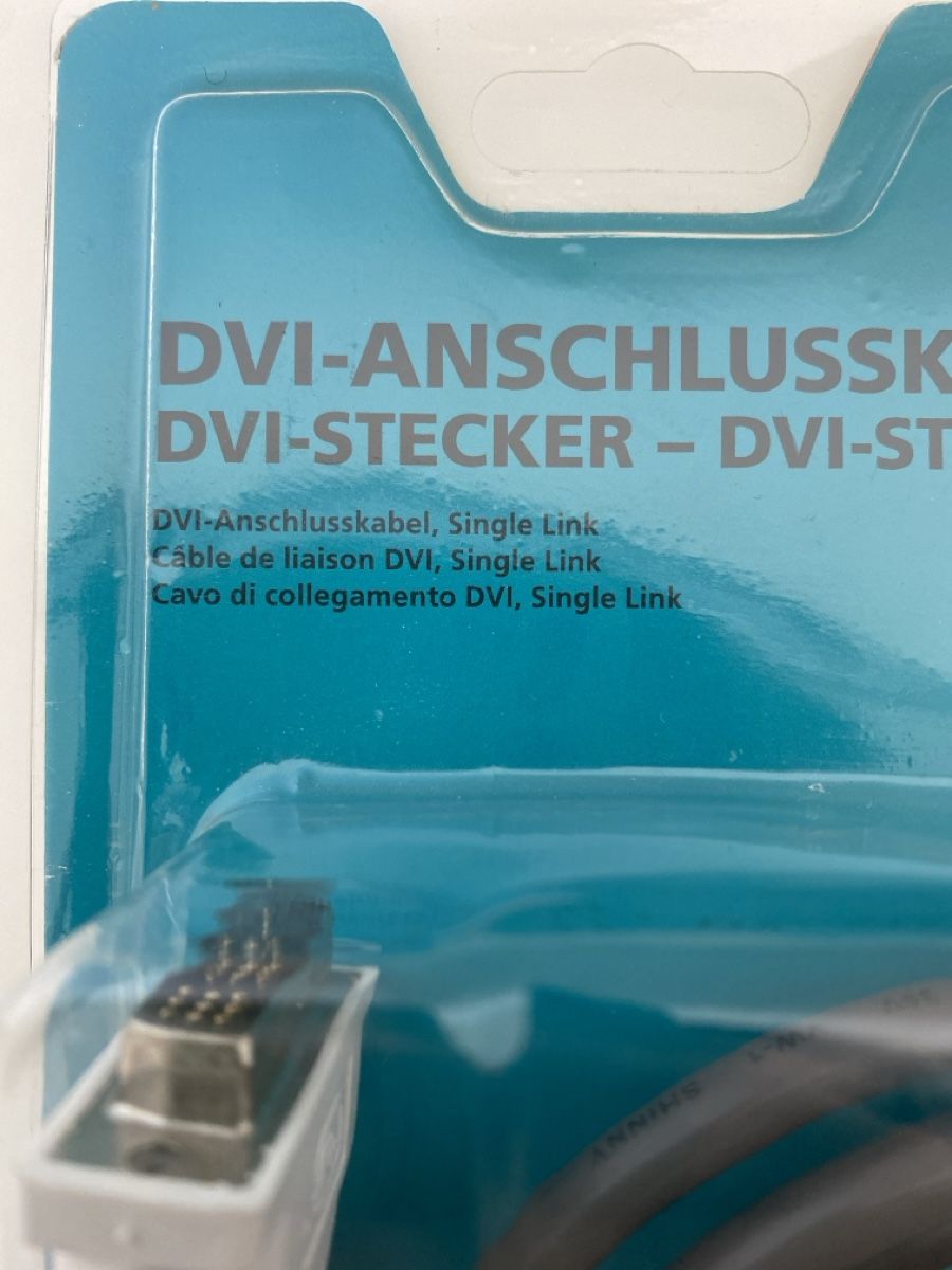 Microspot Kabel: DVI-Anschlusskabel Single Link 1.8m – Neu und originalverpackt aus Rüschlikon von christin500 1
