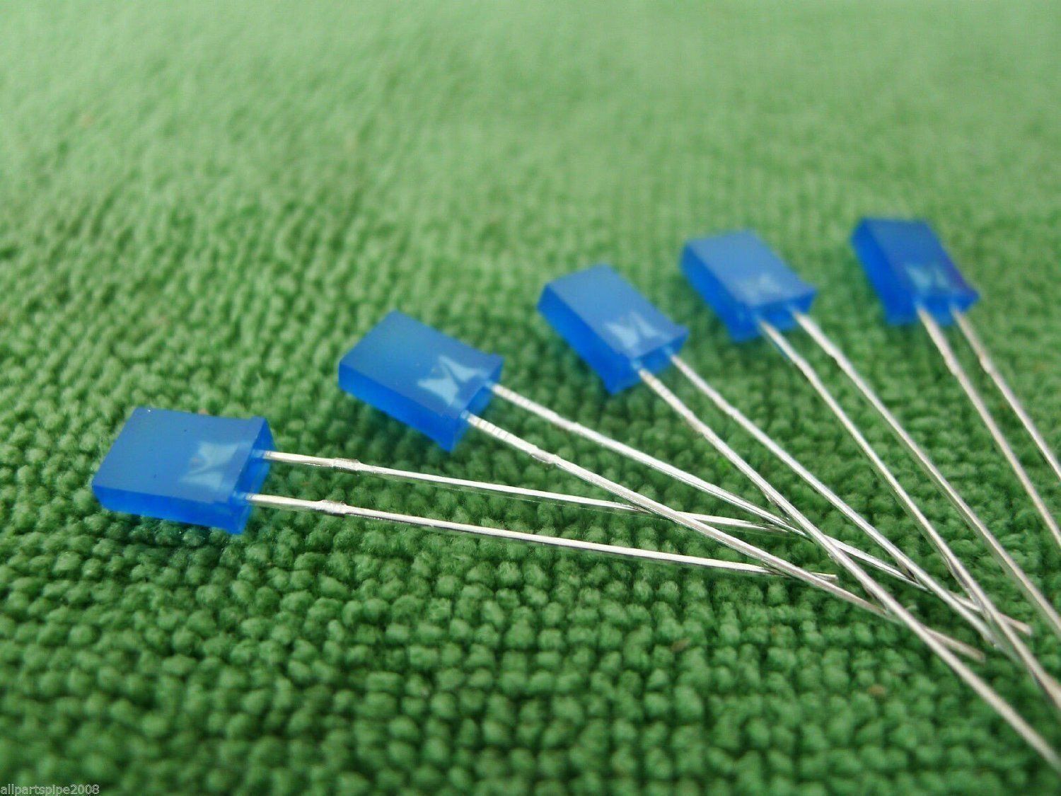 Elektronikbauteile: Rechteck-LED 2x5x7mm blau, 10 Stück – Neu (gemäss Beschreibung) aus Luzern von Salefactory