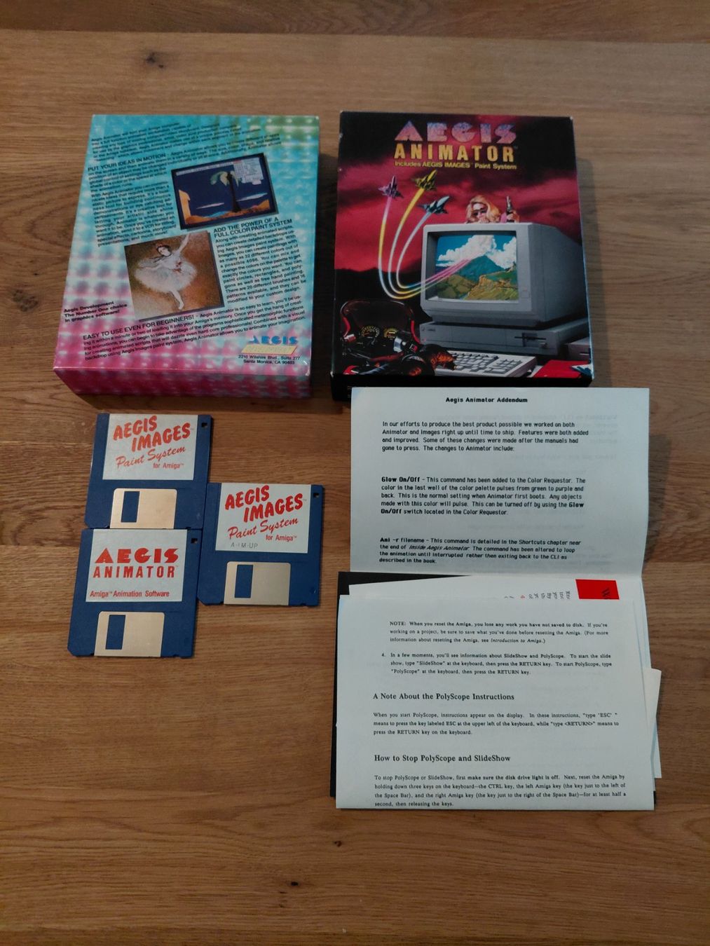 Commodore PCs: Amiga Aegis Animator – Gebraucht aus Beringen von Beringen75 1