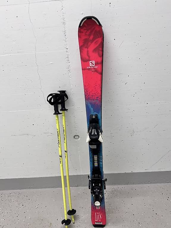 Salomon Sci: Salomon Ski the Lux Junior 110 inkl. Bindung – Usato da Cham venduto da n1xon
