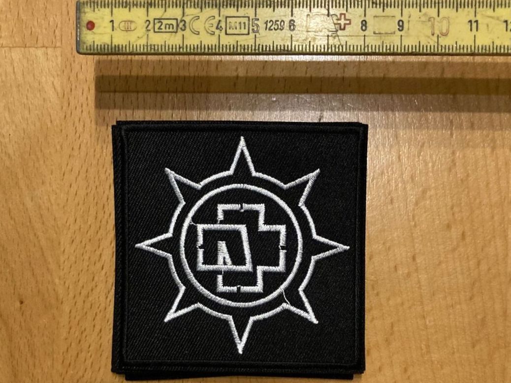 Patches: Rammstein Patch Sticker Aufnäher Metal Rock Band 5 – Neu (gemäss Beschreibung) aus Horn von abutre72