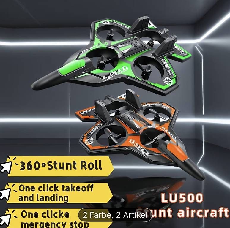 Modellismo RC: Neue Indoor Drohne mit One Click – Nuovo e nell'imballaggio originale da Altenrhein venduto da marcow313 4