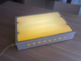 Leuchttisch Leuchtkasten Vintage weiss 55x40cm