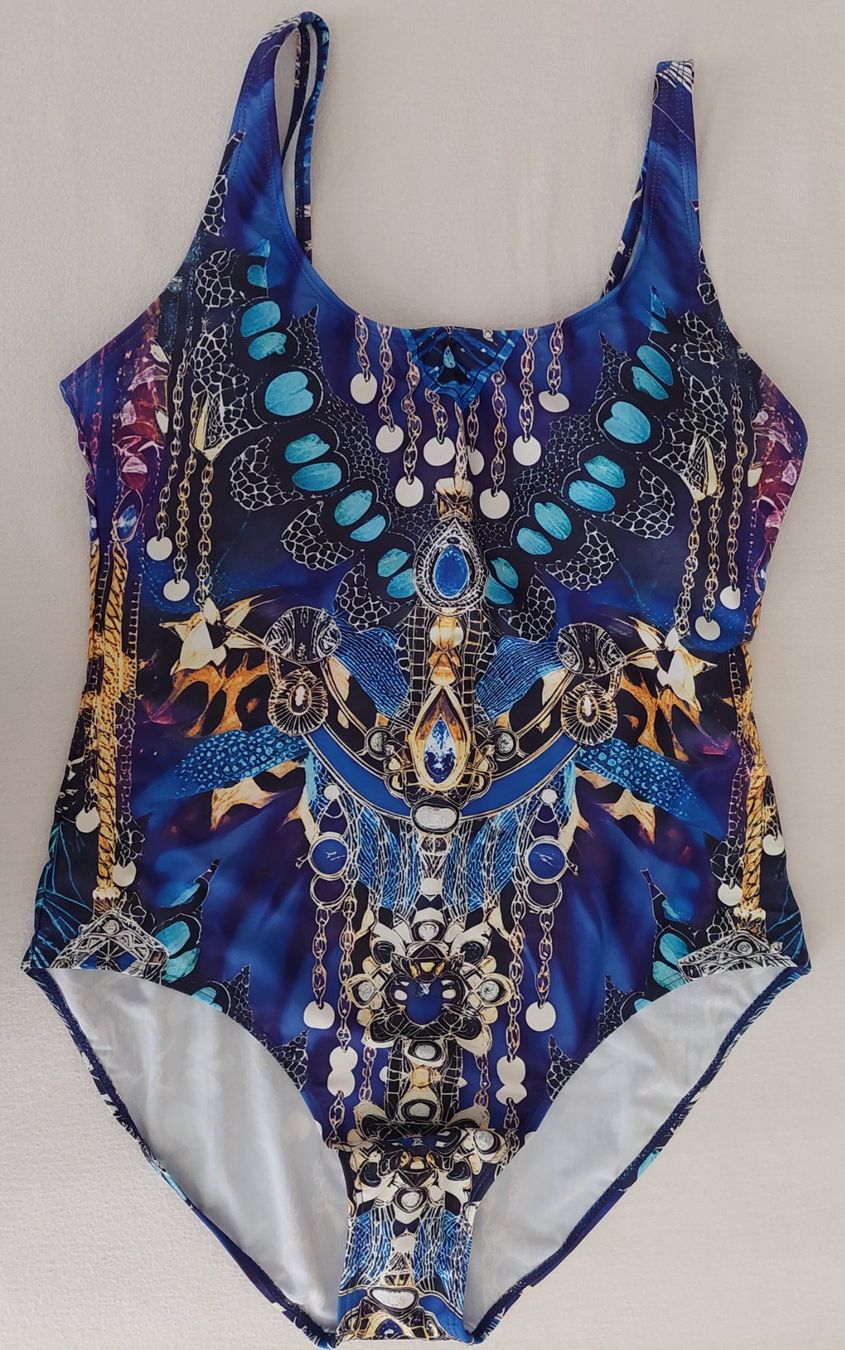 Costumi da bagno & Bikini: Neuer Badeanzug einteilig - Grösse XXL / 44 / 46 – Nuovo (secondo la descrizione) da Oberwil BL venduto da Hunajakakku 2
